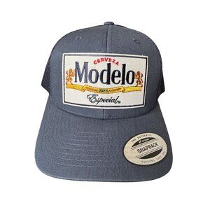 Modelo Cerveza Especial Yupoong/YP Snapback Trucker Hat Gray